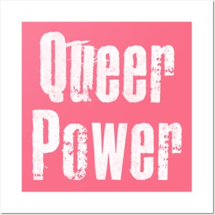 Queer Power / Original Retro Typography Design Posters and Art